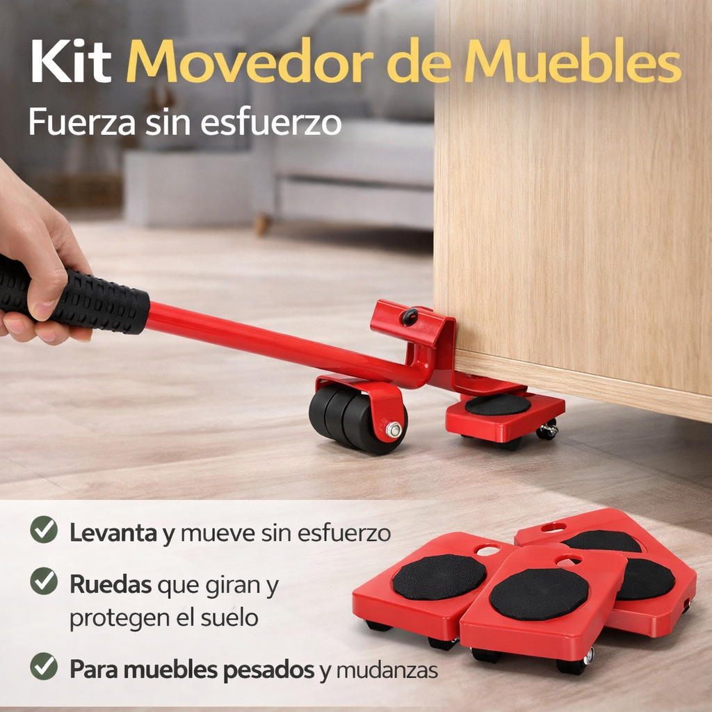 Kit Movedor de Muebles | Marverio