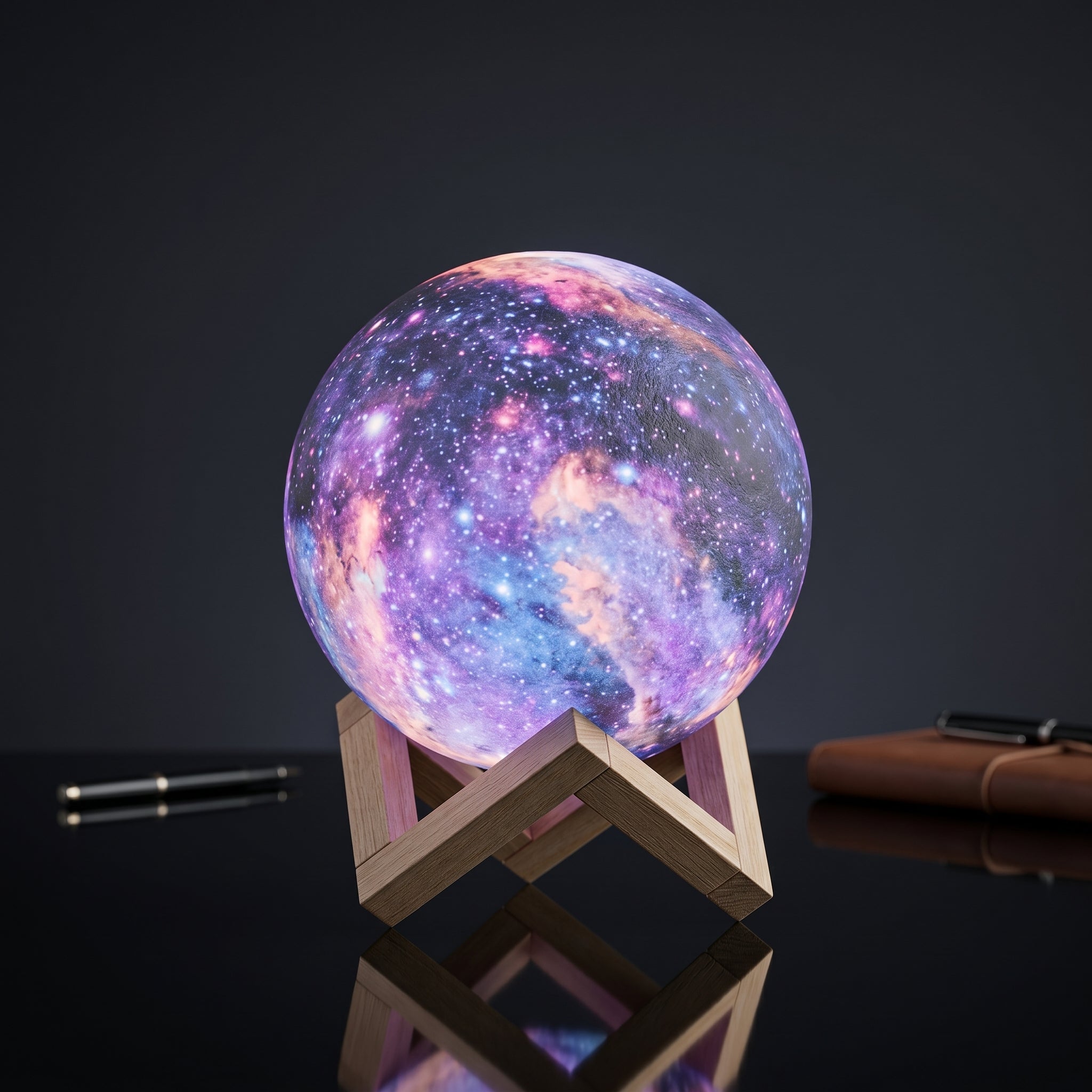 Lámpara Luna 3D RGB 18 cm con Control Remoto