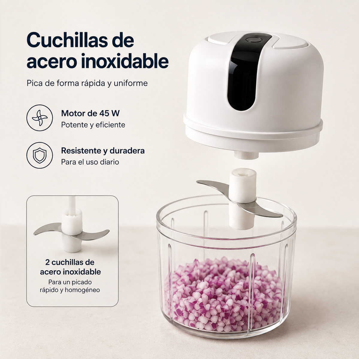 Picaflash — Picador Eléctrico de Alimentos